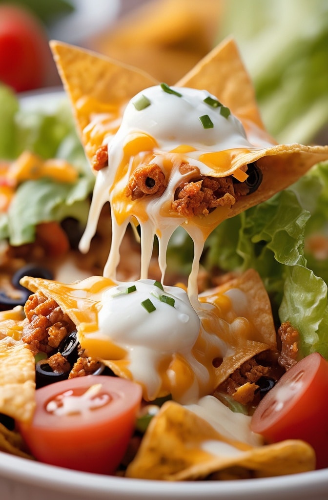 Walking Taco Casserole
