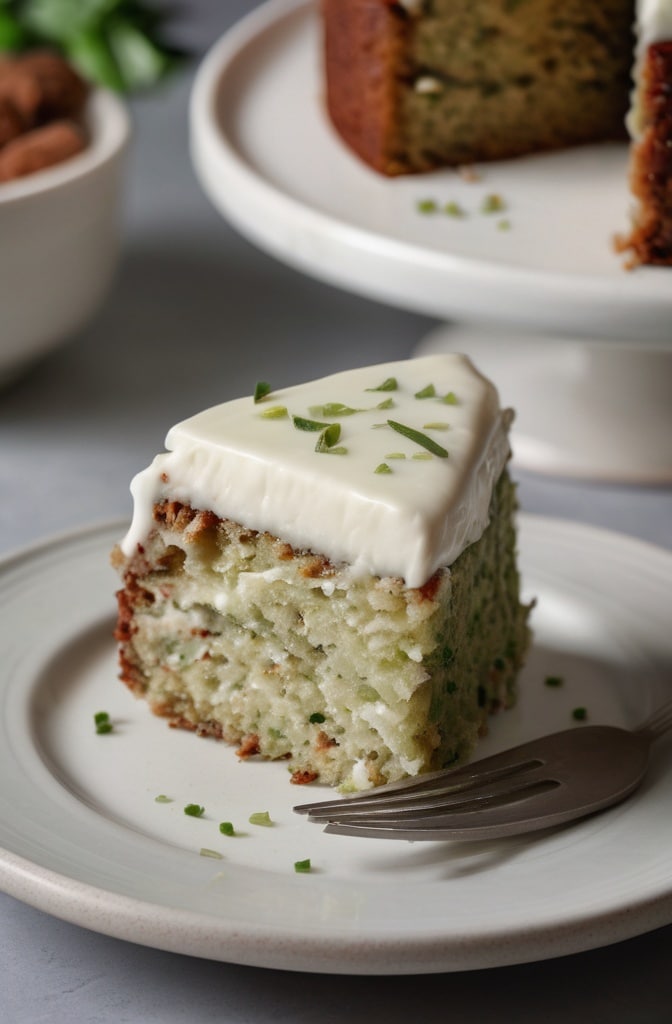 Zucchini Cake with Cream Cheese Frosting