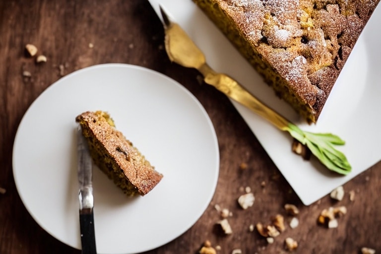 Zucchini Cake with Cream Cheese Frosting