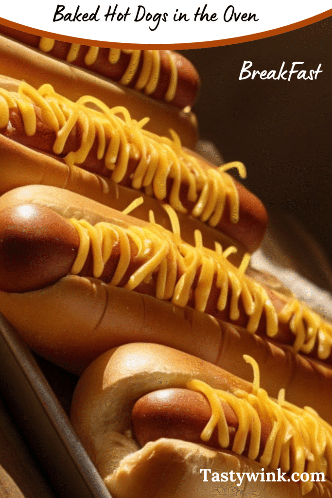 Baked Hot Dogs in the Oven
