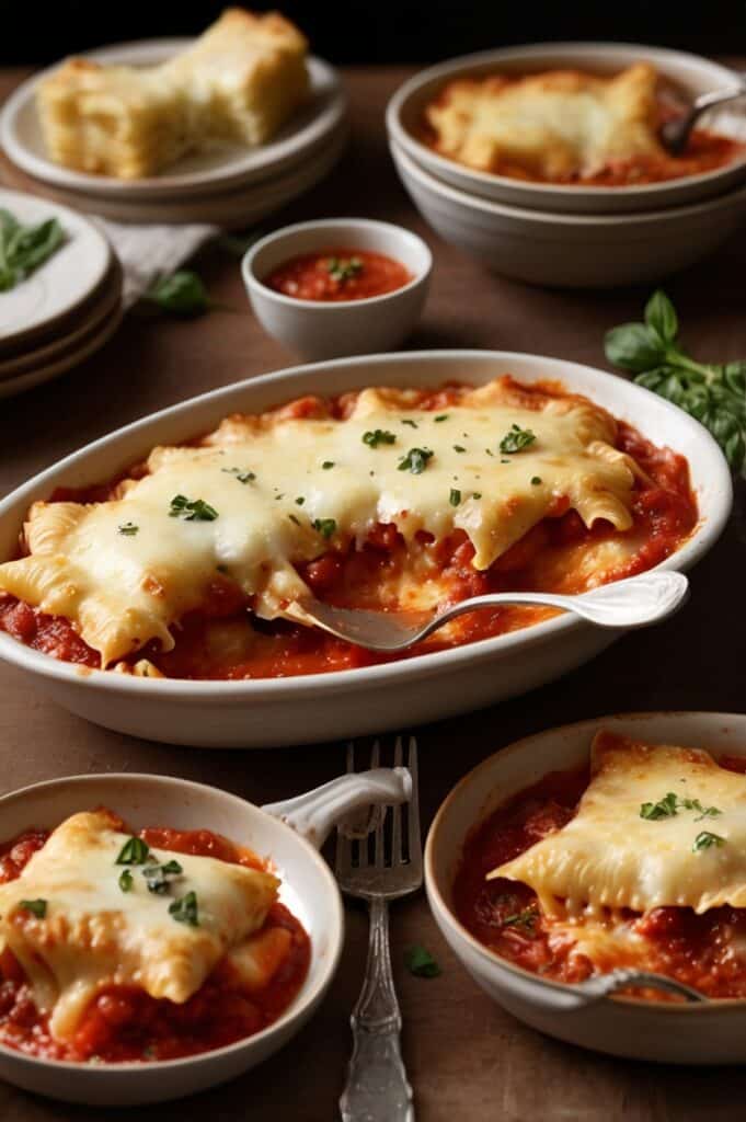 Cheesy Baked Ravioli Casserole Recipe