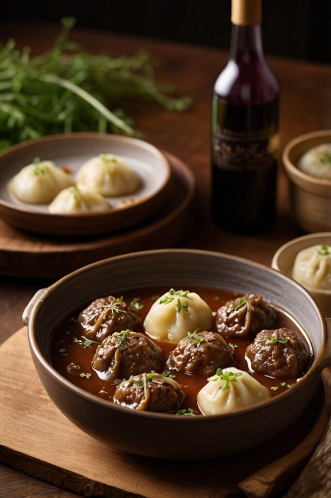 Hearty Homemade Minced Beef and Dumplings Recipe