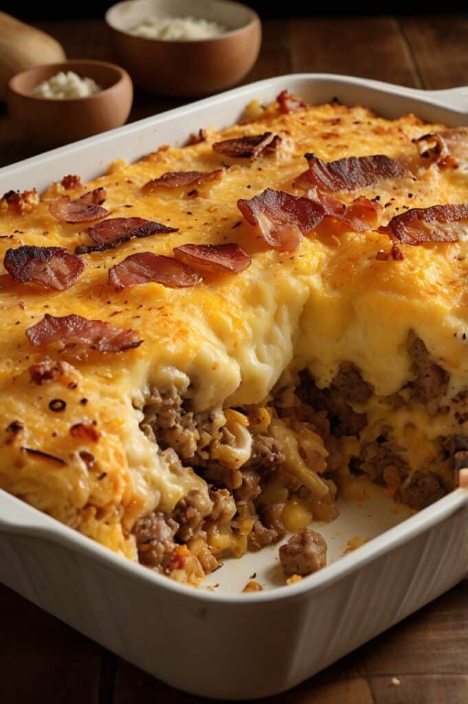 Ultimate Bacon Cheeseburger Shepherd’s Pie Recipe