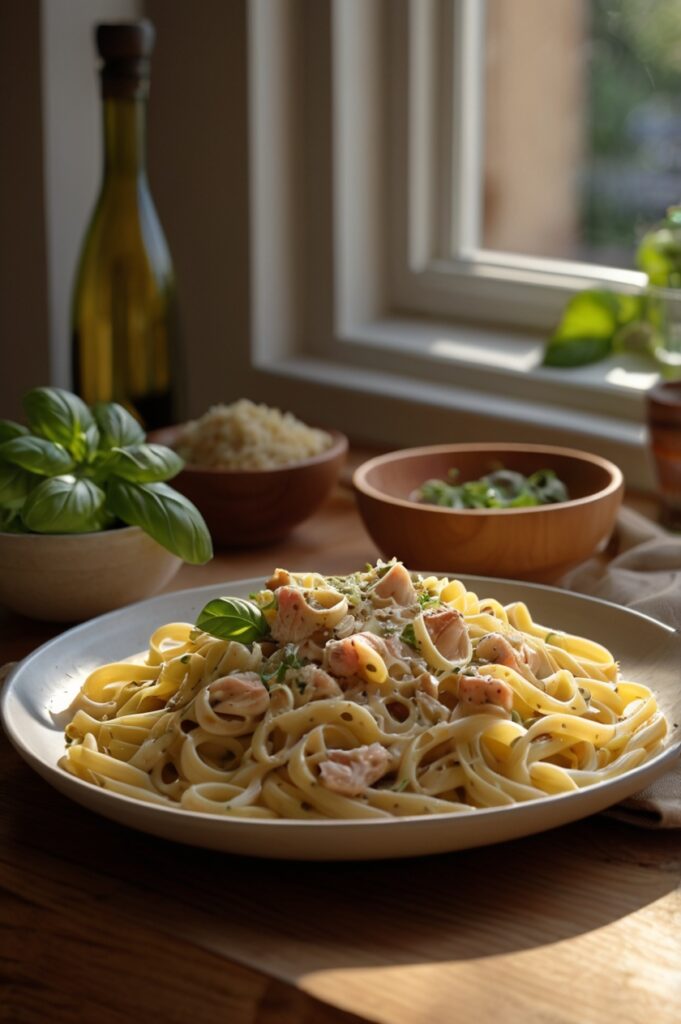 Creamy Chicken Carbonara Recipe