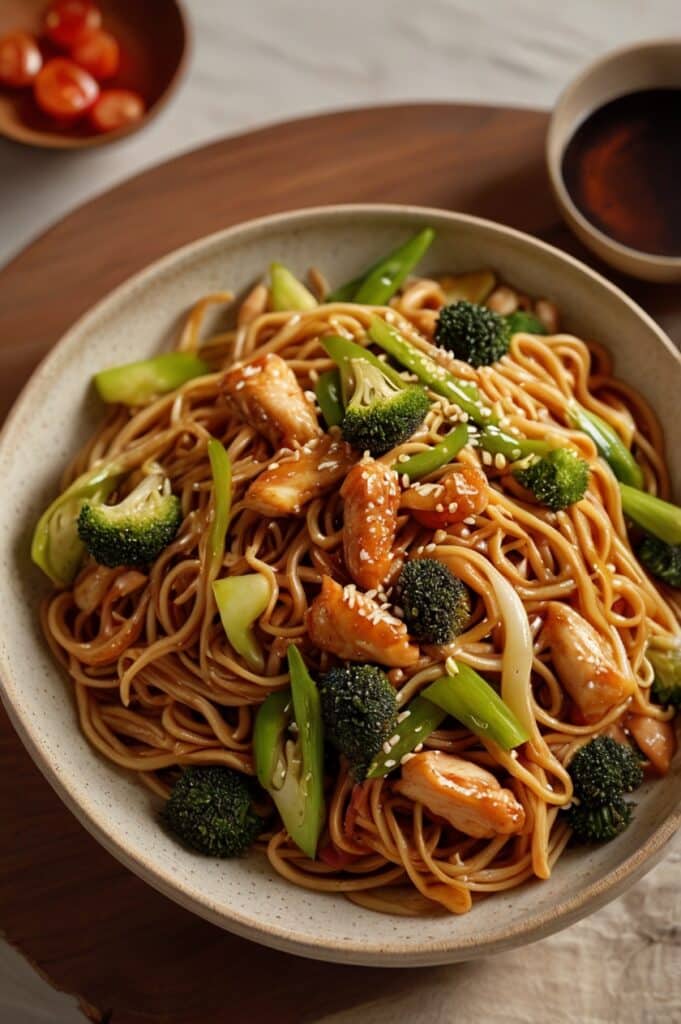 Crazy Easy Chicken Lo Mein Recipe