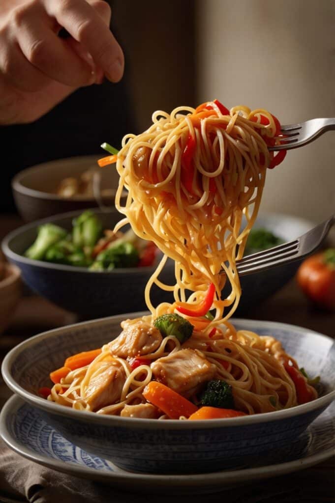 Chicken Lo Mein