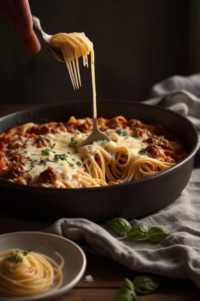 Million Dollar Spaghetti Casserole