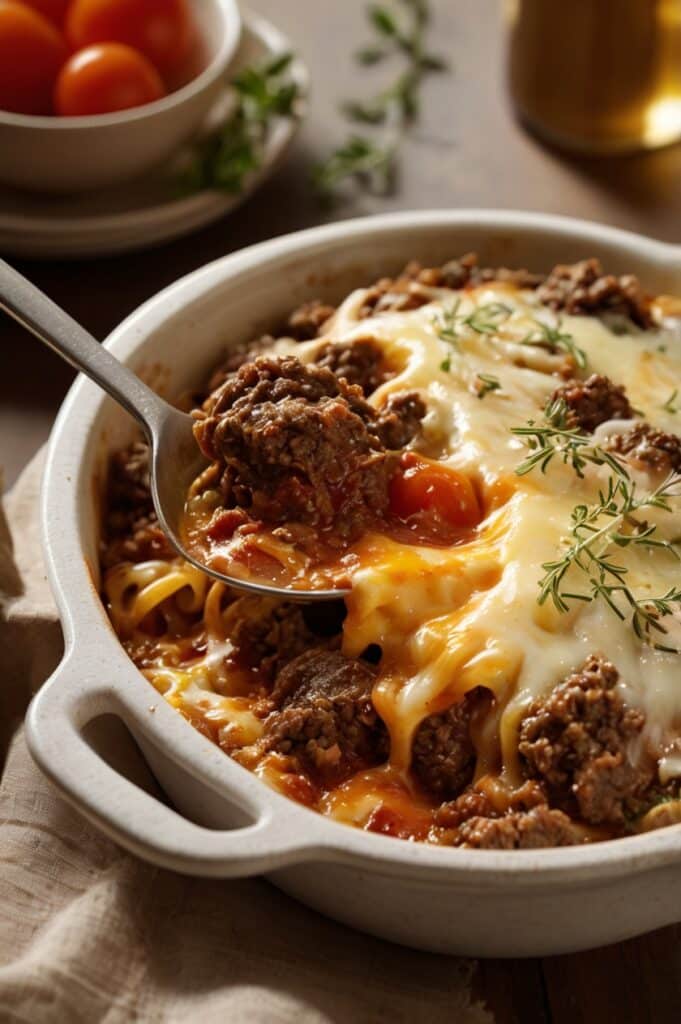 Hearty Beef Lombardi Casserole Recipe