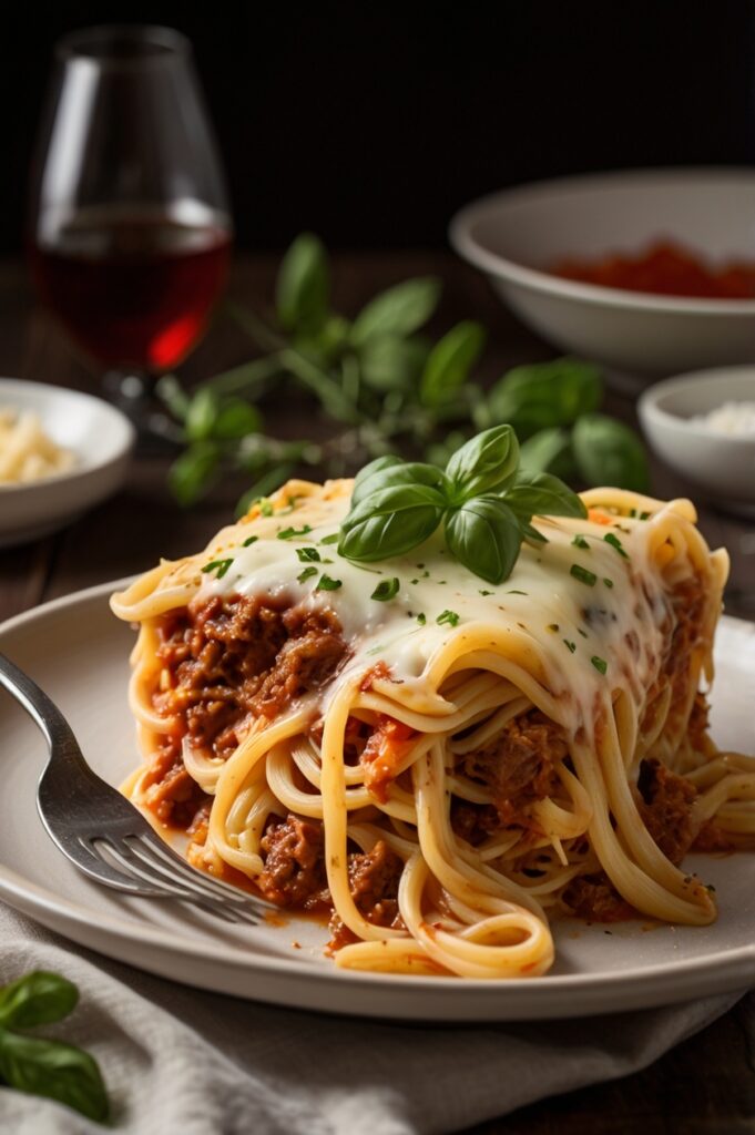 Million Dollar Spaghetti Casserole
