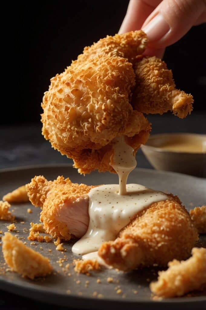 Crispy Ritz Cracker Chicken