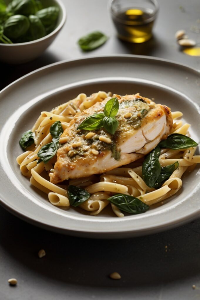 Flavor-Packed Pesto Chicken Florentine