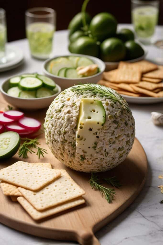 Zesty Dill Pickle Cheese Ball