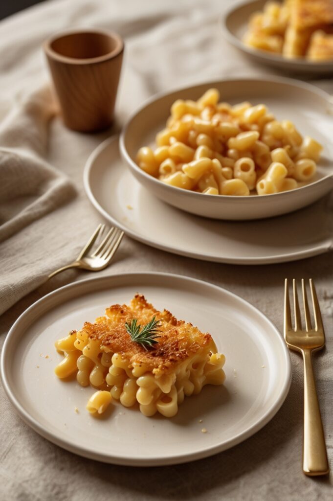 Classic Creamy Baked Mac and Cheese