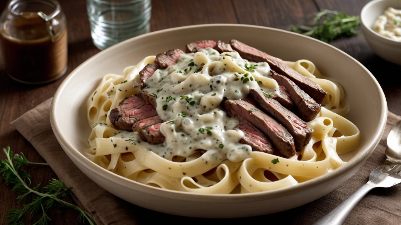 Olive Garden Steak Gorgonzola Alfredo