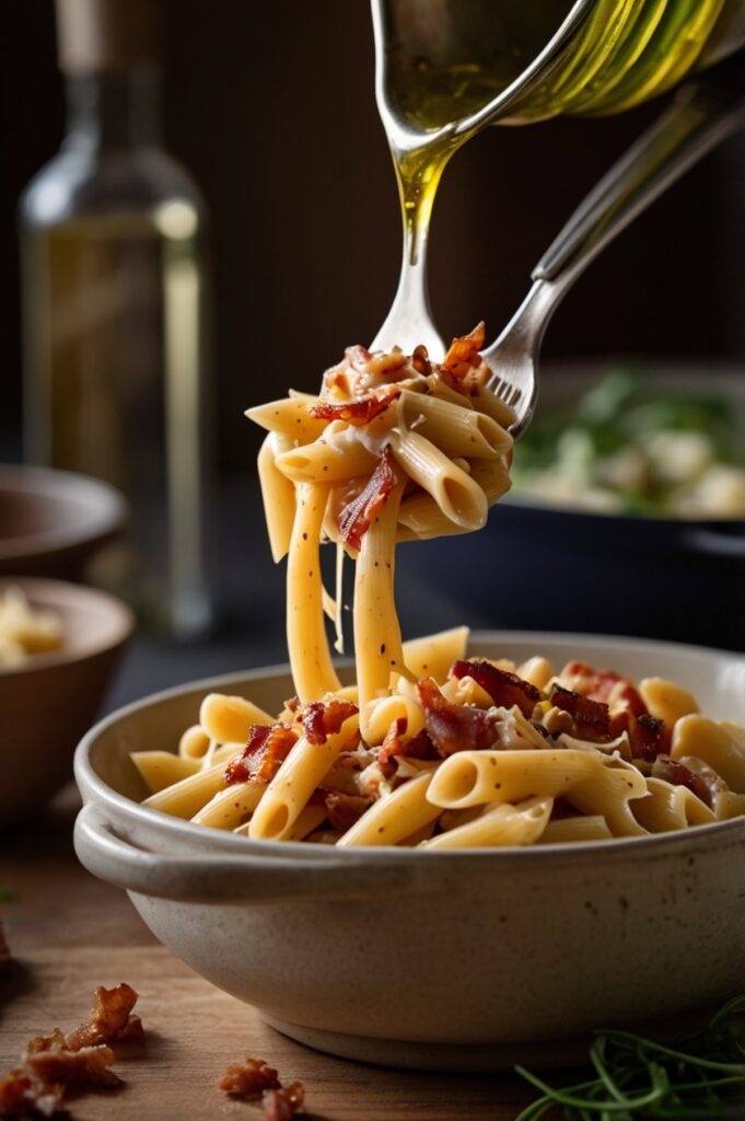 Creamy Crack Chicken Penne Recipe