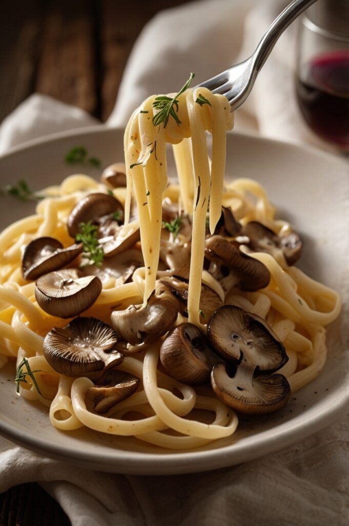 Creamy Mushroom Pasta