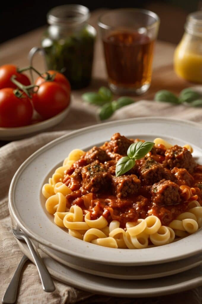 Classic Cheesy Baked Goulash