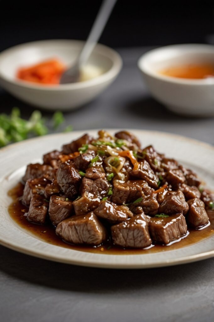 Chinese Beef and Onion Stir Fry
