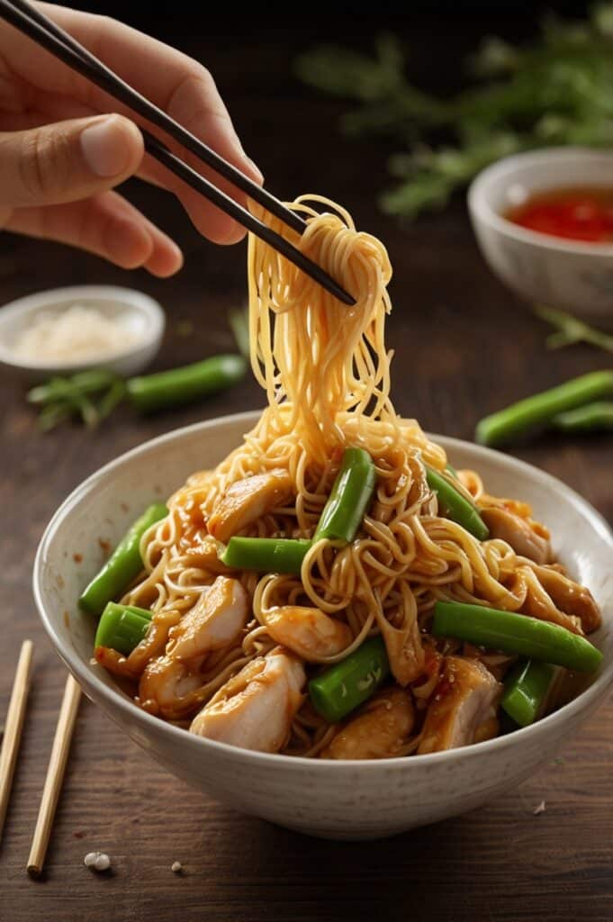 Crazy Easy Chicken Lo Mein Recipe