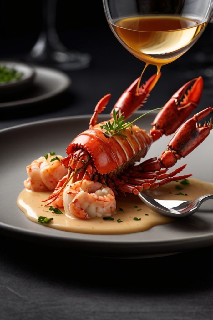 Steak with Shrimp & Lobster Sauce