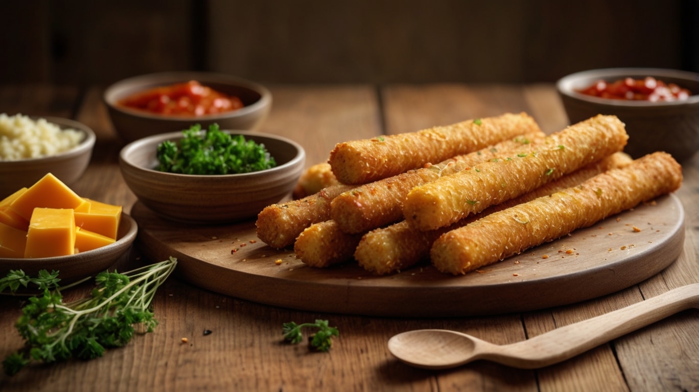 Cheesy Beef & Cheese Sticks