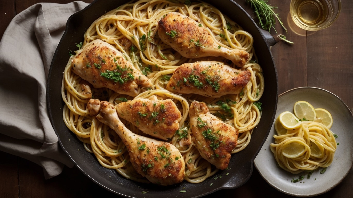 One-Pan Garlic Parmesan Chicken & Pasta