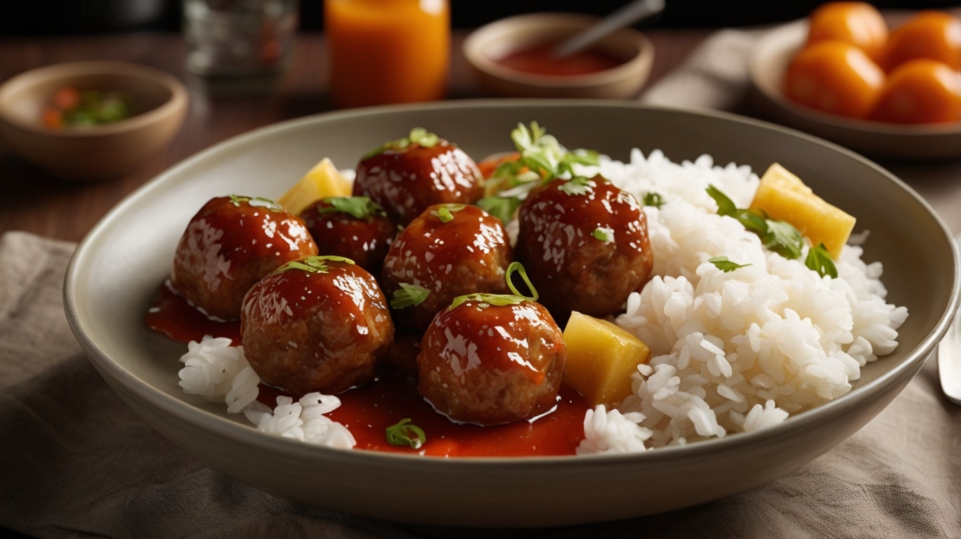 Sweet and Sour Meatballs Recipe