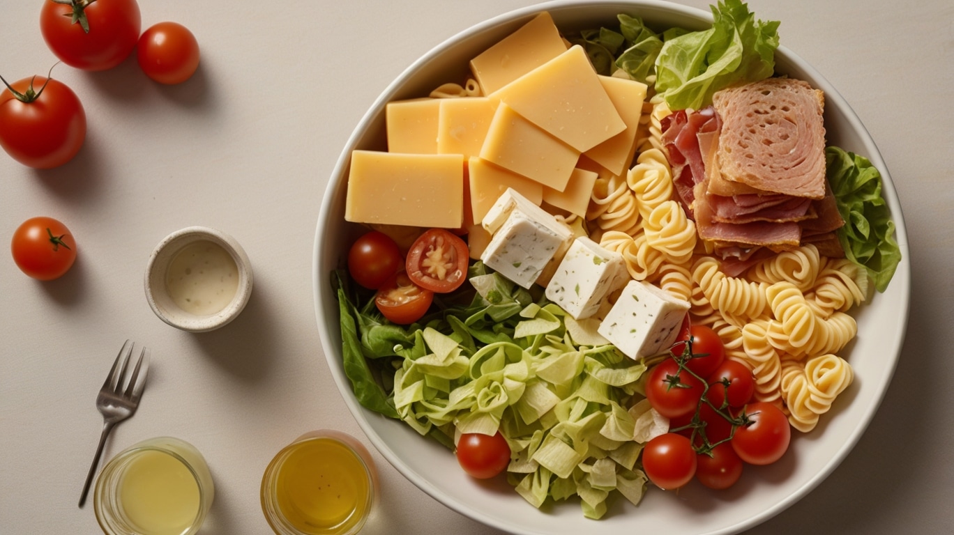 Club Sandwich Pasta Salad Recipe