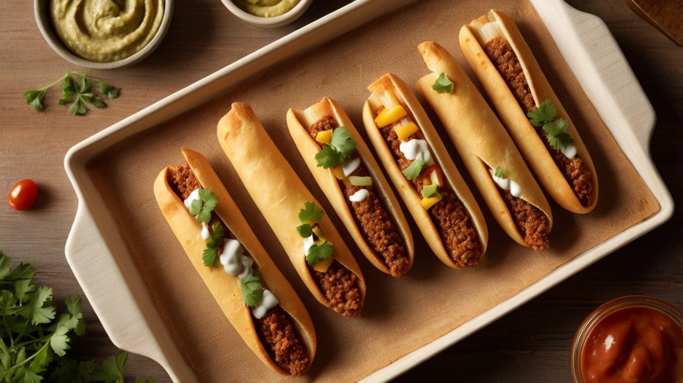 Cheesy Taco Breadsticks