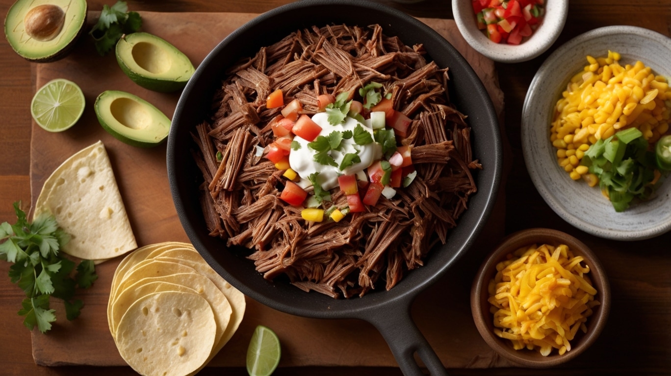 Mexican Shredded Beef – Perfect for Tacos, Burritos, & More