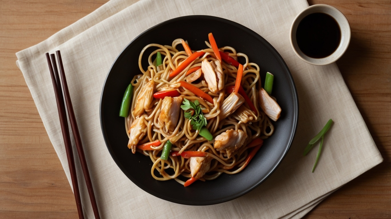 Crazy Easy Chicken Lo Mein Recipe