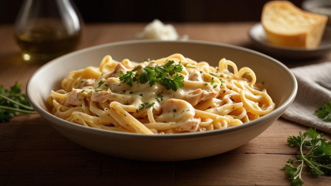 Ultimate Cheesy Chicken Spaghetti