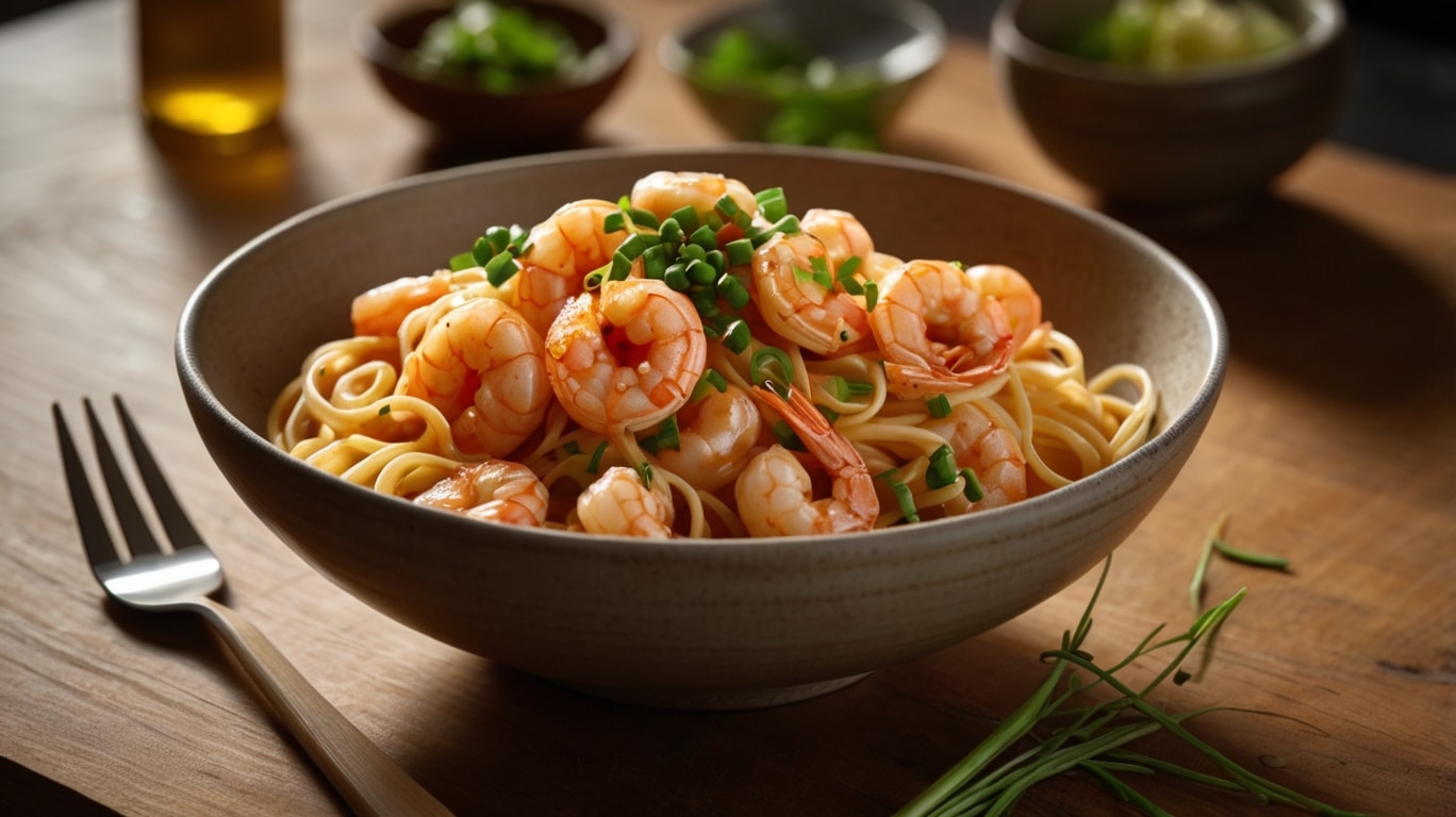 Bang Bang Shrimp and Pasta
