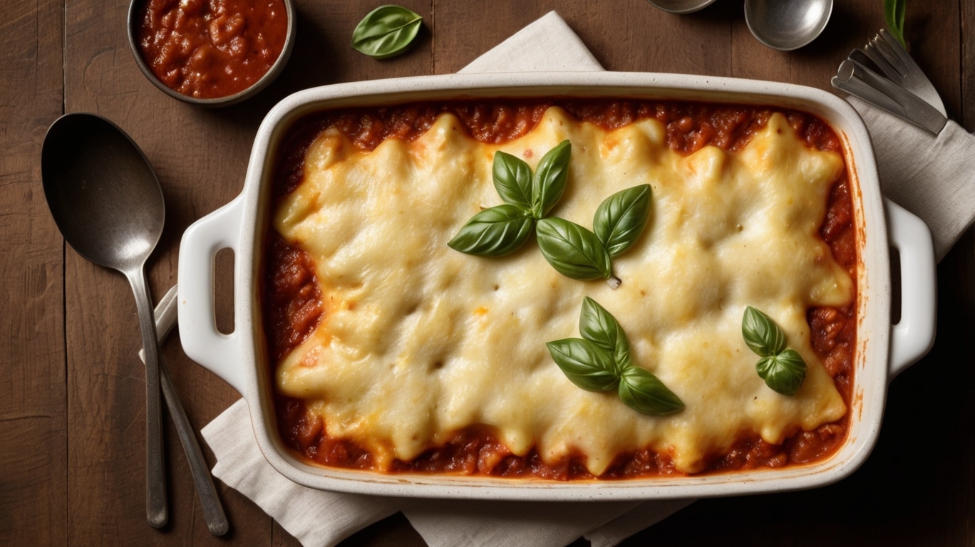 Cheesy Baked Ravioli Casserole Recipe