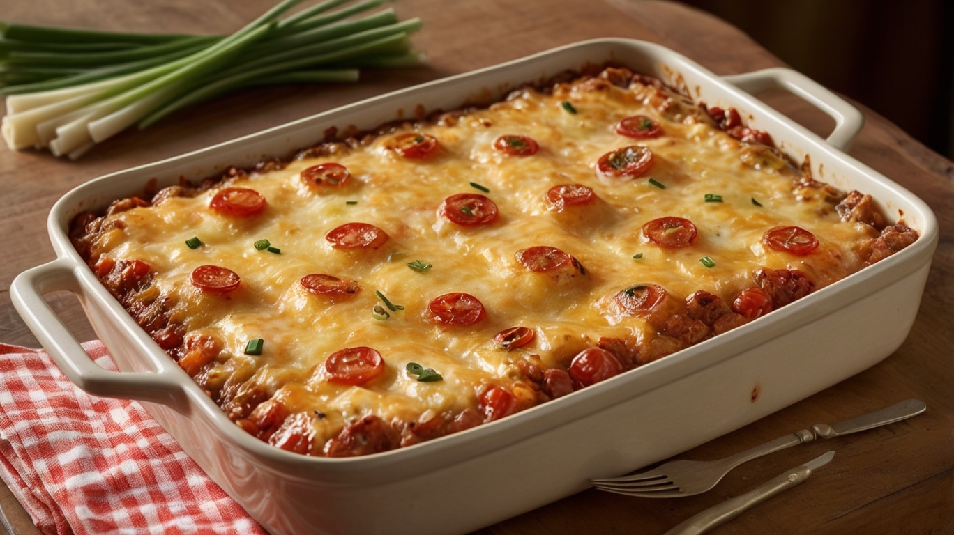 Hearty Beef Lombardi Casserole Recipe