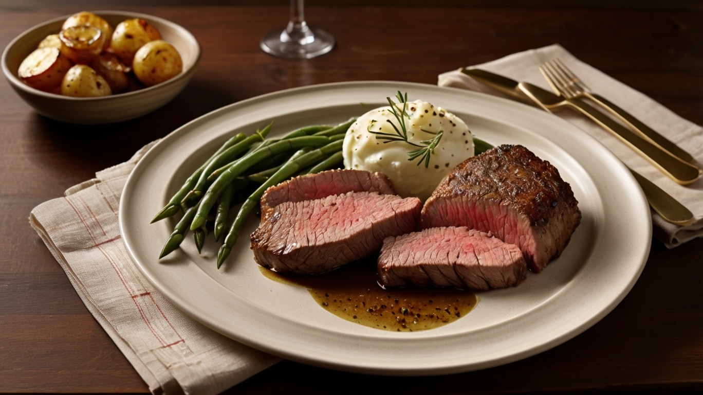 Succulent Beef Tenderloin Roast with Creamy Horseradish Sauce