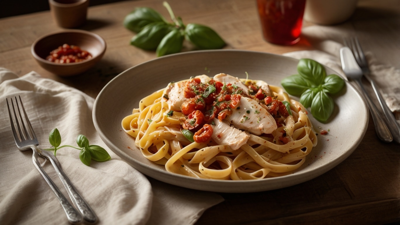 Marry Me Chicken Pasta