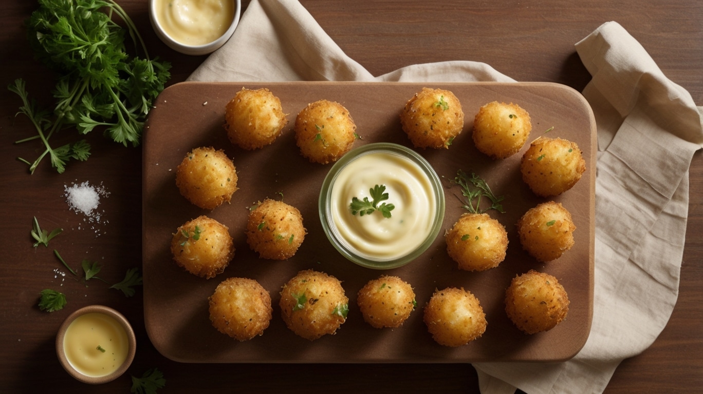 Crispy Baked Potato Cheese Balls