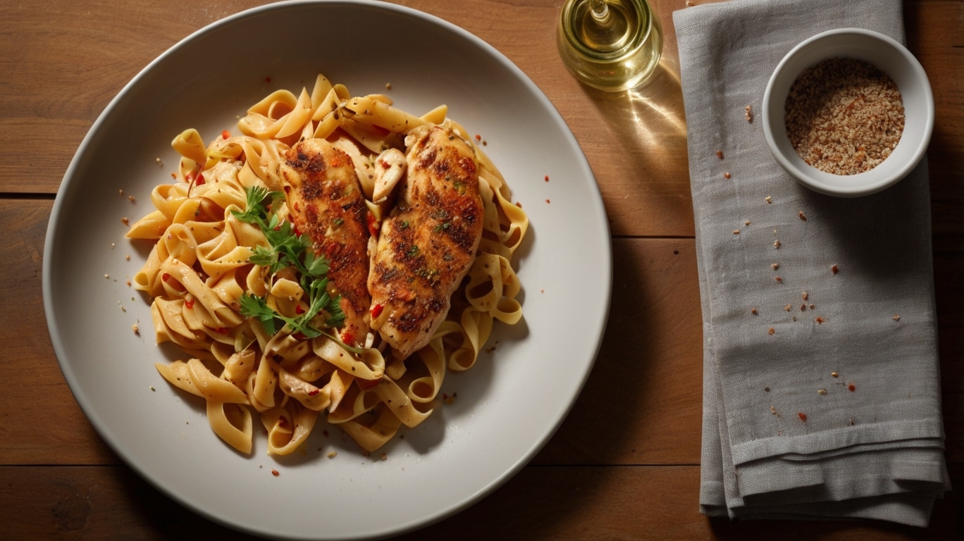 Creamy Cajun Chicken Pasta with a Kick