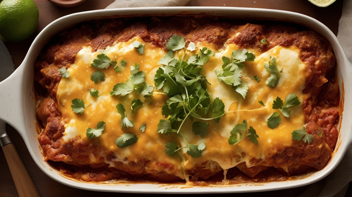 Beef Enchilada Bake