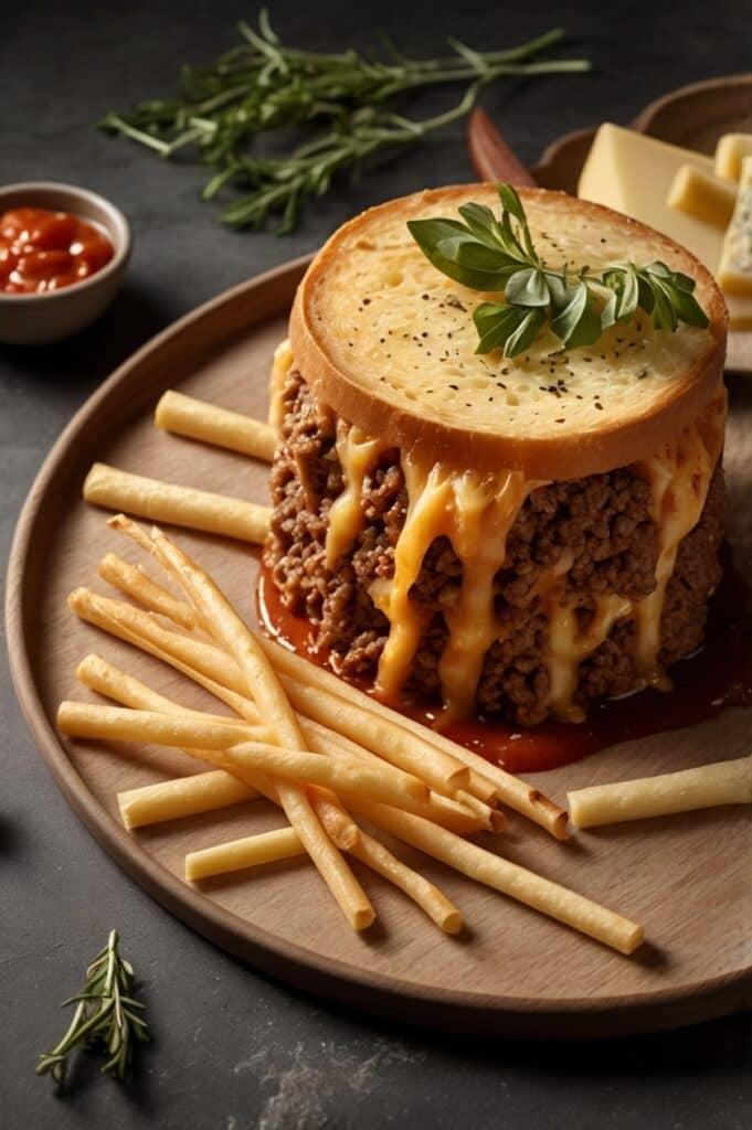 Cheesy Beef & Cheese Sticks