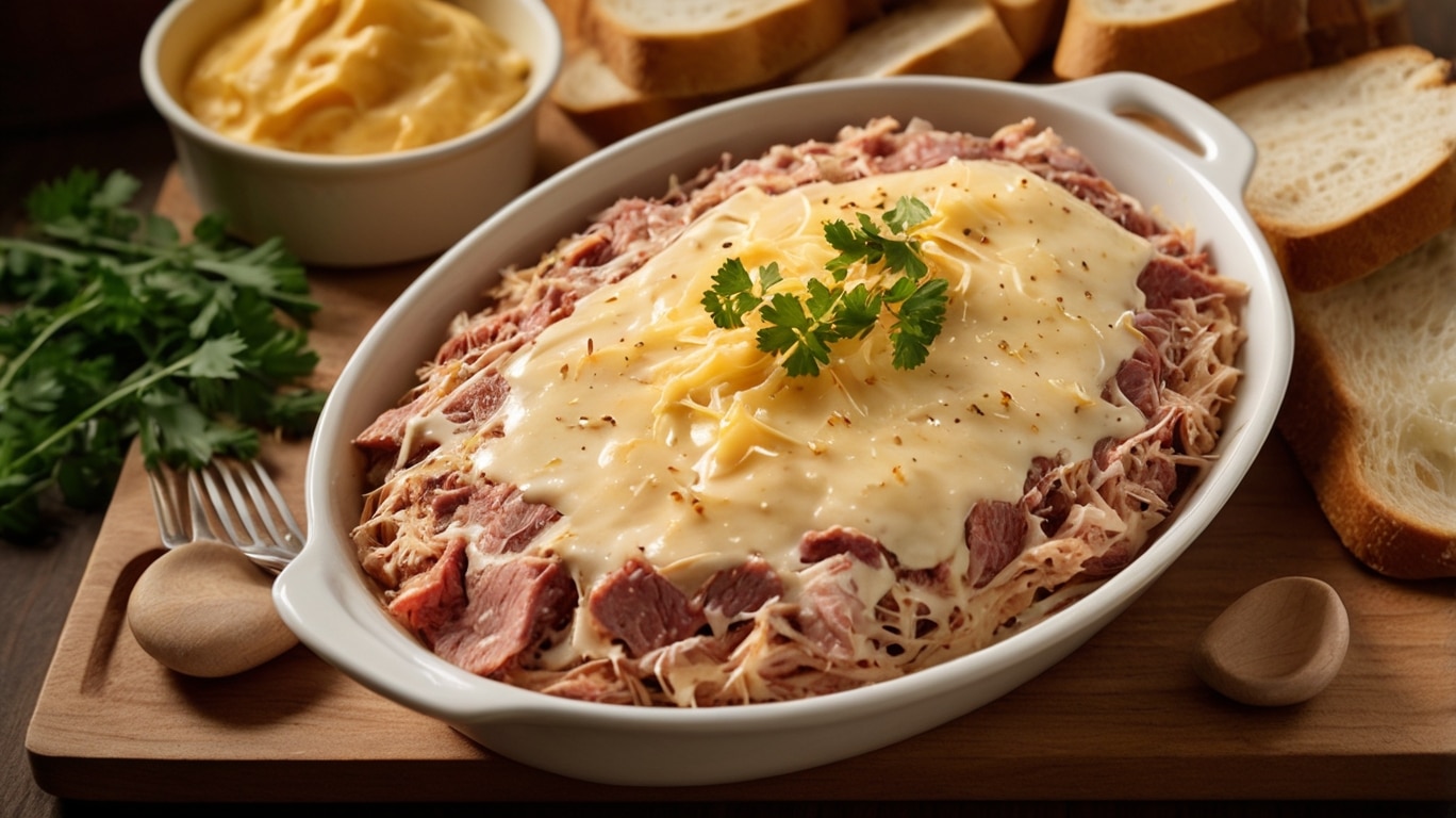 Beef Reuben Dip Recipe