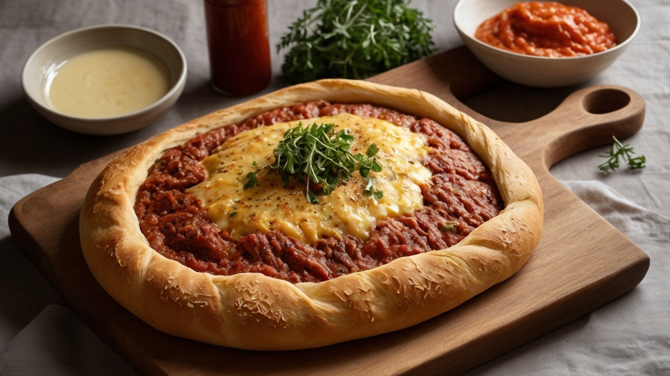 Cheesy Beef Stromboli
