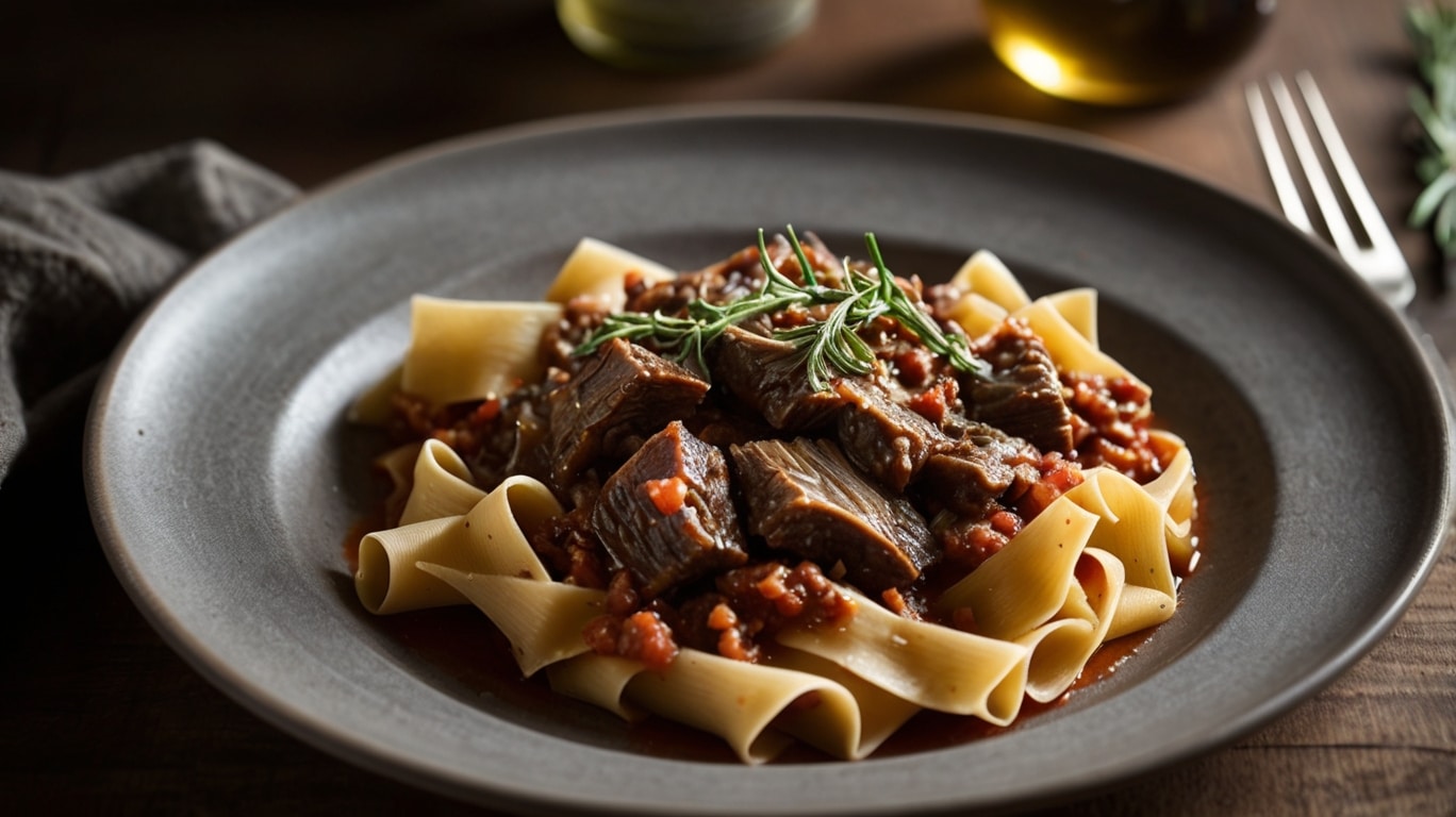 Short Ribs Ragu with Pappardelle