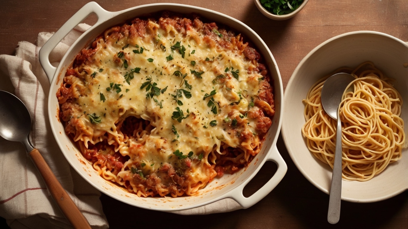Million Dollar Spaghetti Casserole