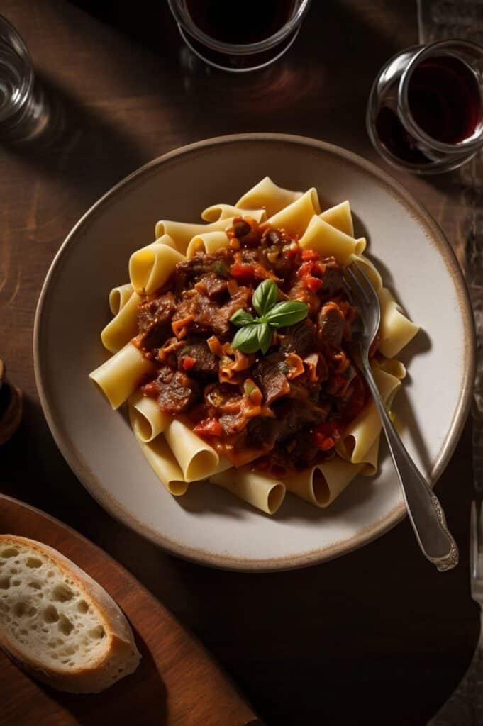 Short Ribs Ragu with Pappardelle