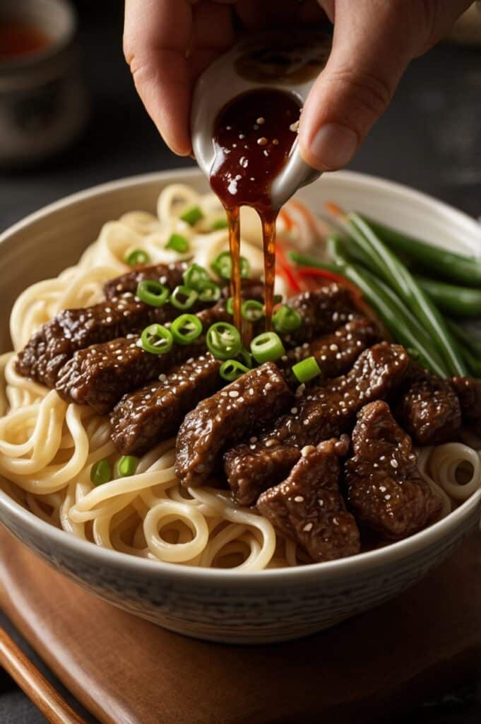 Quick & Savory Mongolian Beef and Noodles