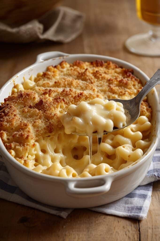 Classic Creamy Baked Mac and Cheese