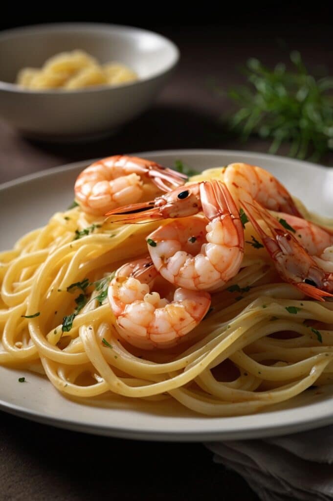 Shrimp Scampi with Pasta