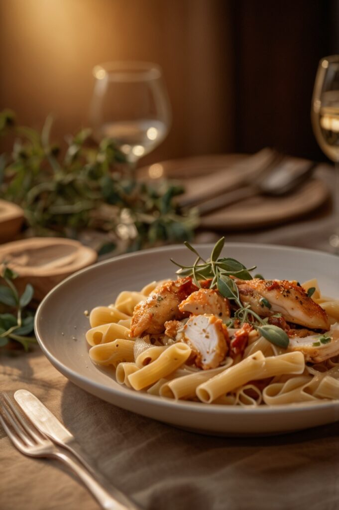 Marry Me Chicken Pasta